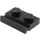 LEGO Negro Plato 1 x 2 con Puerta Rail (32028)