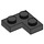 LEGO Negro Plato 2 x 2 Esquina (2420)