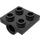 LEGO Negro Plato 2 x 2 con Agujero con soporte cruzado debajo (10247)