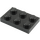 LEGO Negro Plato 2 x 3 (3021)