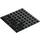 LEGO Negro Placa 8 x 8 con Adhesive (80319)