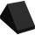 LEGO Negro Pendiente 1 x 2 (45°) Doble con barra interior (3044)