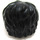 LEGO Negro Despeinado Corto Messy Pelo (36762)