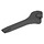 LEGO Negro Wrench con Pry Barra (4006 / 88631)