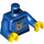 LEGO Azul Duke DeTain con Azul Policía Jersey Minifigura Torso (973 / 76382)