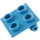 LEGO Azul Bisagra 2 x 2 Parte superior (6134)