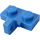 LEGO Azul Bisagra Plato 1 x 2 con Vertical Cierre Stub sin ranura inferior (44567)