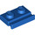 LEGO Azul Plato 1 x 2 con Puerta Rail (32028)