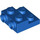 LEGO Azul Plato 2 x 2 x 0.7 con 2 Tachuelas en Lado (4304 / 99206)