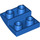LEGO Azul Pendiente 2 x 2 x 0.7 Curvo Invertido (32803)