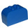 LEGO Azul Pendiente Ladrillo 2 x 4 x 2 Curvo (4744)