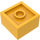 LEGO Naranja claro brillante Caja 2 x 2 (2821 / 59121)