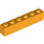 LEGO Naranja claro brillante Ladrillo 1 x 6 (3009)