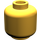 LEGO Naranja claro brillante Minifigure Cabeza (Stud de seguridad) (3626 / 88475)