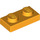 LEGO Naranja claro brillante Plato 1 x 2 (3023 / 28653)