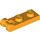 LEGO Naranja claro brillante Plato 1 x 2 con Final Bar Encargarse de (60478)