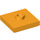 LEGO Naranja claro brillante Plato 2 x 2 con ranura y 1 Centrar Stud (23893 / 87580)