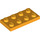 LEGO Naranja claro brillante Plato 2 x 4 (3020)