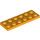 LEGO Naranja claro brillante Plato 2 x 6 (3795)
