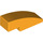 LEGO Naranja claro brillante Pendiente 1 x 3 Curvo (50950)