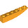 LEGO Naranja claro brillante Pendiente 1 x 6 Curvo Invertido (41763 / 42023)
