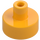 LEGO Naranja claro brillante Plana 1 x 1 Circular con Hollow Barra (20482 / 31561)