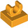 LEGO Naranja claro brillante Loseta 1 x 1 con Acortar (Elevado &quot;C&quot;) (15712 / 44842)