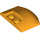 LEGO Naranja claro brillante Cuñuna 3 x 4 x 0.7 con Recess (93604)