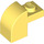 LEGO Amarillo claro brillante Pendiente 1 x 2 x 1.3 Curvo con Plato (6091 / 32807)