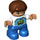 LEGO Child con Tractor Shirt  Doble figura