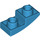 LEGO Azul oscuro Pendiente 1 x 2 Curvo Invertido (24201)