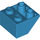 LEGO Azul oscuro Pendiente 2 x 2 (45°) Invertido con espaciador plano debajo (3660)