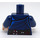 LEGO Azul oscuro Médico Strange Minifigura Torso (973 / 76382)