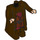 LEGO Marrón oscuro Hagrid Cuerpo con Coat con Rojo Camisa y Reddish Marrón Chaleco (41383)