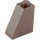 LEGO Marron oscuro Pendiente 1 x 2 x 2 (65°) (60481)