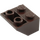 LEGO Marron oscuro Pendiente 2 x 2 (45°) Invertido con espaciador plano debajo (3660)