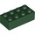 LEGO Verde oscuro Ladrillo 2 x 4 (3001 / 72841)