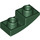 LEGO Verde oscuro Pendiente 1 x 2 Curvo Invertido (24201)