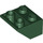 LEGO Verde oscuro Pendiente 2 x 2 (45°) Invertido con espaciador plano debajo (3660)