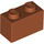 LEGO Naranja oscuro Ladrillo 1 x 2 con tubo inferior (3004 / 93792)