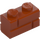 LEGO Naranja oscuro Ladrillo 1 x 2 con Embossed Bricks (98283)