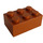 LEGO Naranja oscuro Ladrillo 2 x 3 (3002)