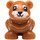 LEGO Naranja oscuro Hamster con Decoración (24183 / 24604)