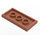 LEGO Naranja oscuro Loseta 2 x 4 (87079)