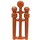 LEGO Naranja oscuro Wands en Sprue (36752)