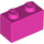 LEGO Rosa oscuro Ladrillo 1 x 2 con tubo inferior (3004 / 93792)