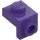 LEGO Morado oscuro Soporte 1 x 1 con 1 x 1 Placa Abajo (36841)