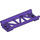 LEGO Morado oscuro Soporte 2 x 8 con Edges (26022)