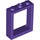 LEGO Morado oscuro Marco de ventana 1 x 3 x 3 (51239)