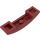 LEGO Rojo oscuro Pendiente 1 x 4 Curvo Doble (93273)
